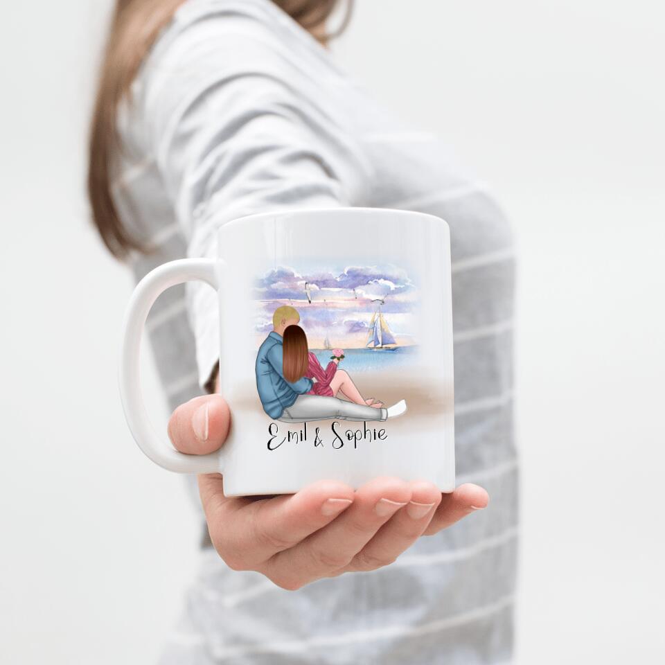 Pärchen Tasse - Personalisiert - F19