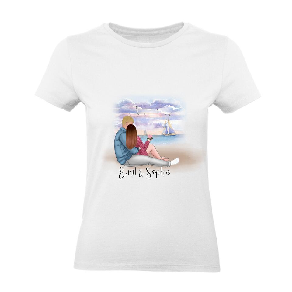 Pärchen T-Shirt - Personalisiert - F19