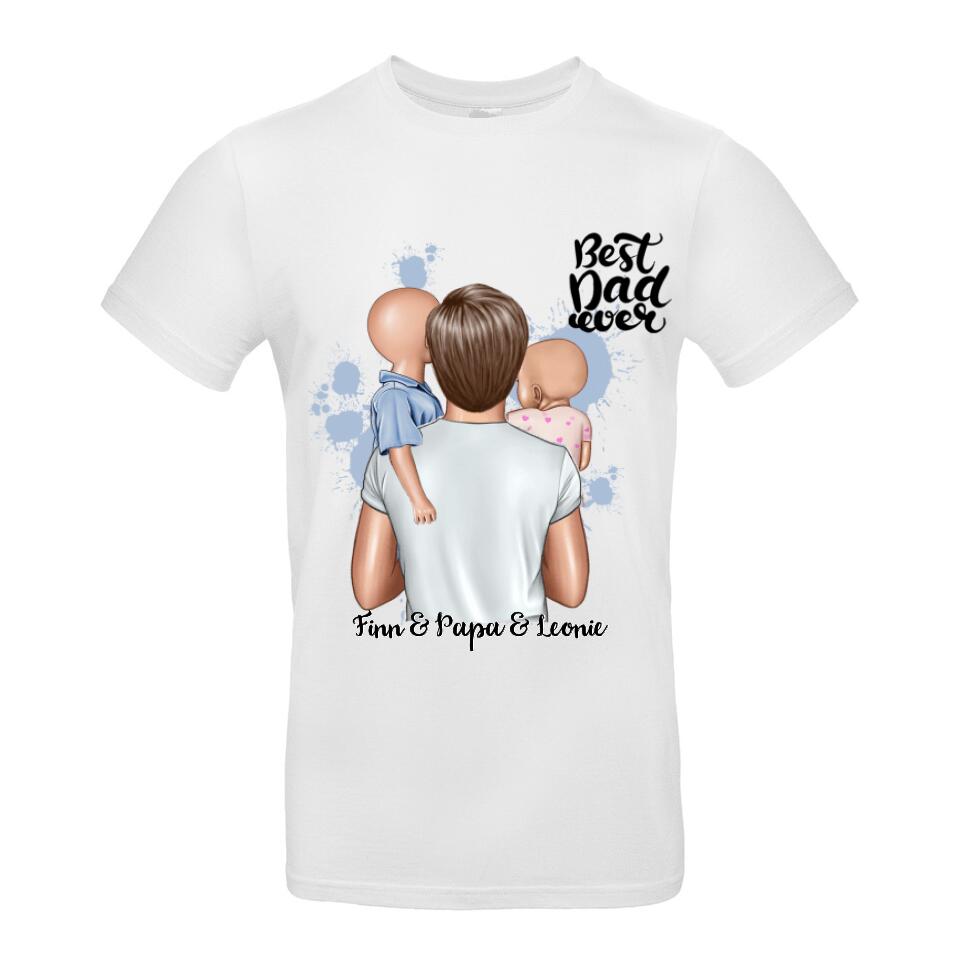 Vater & Kinder T-Shirt - Personalisiert - V01