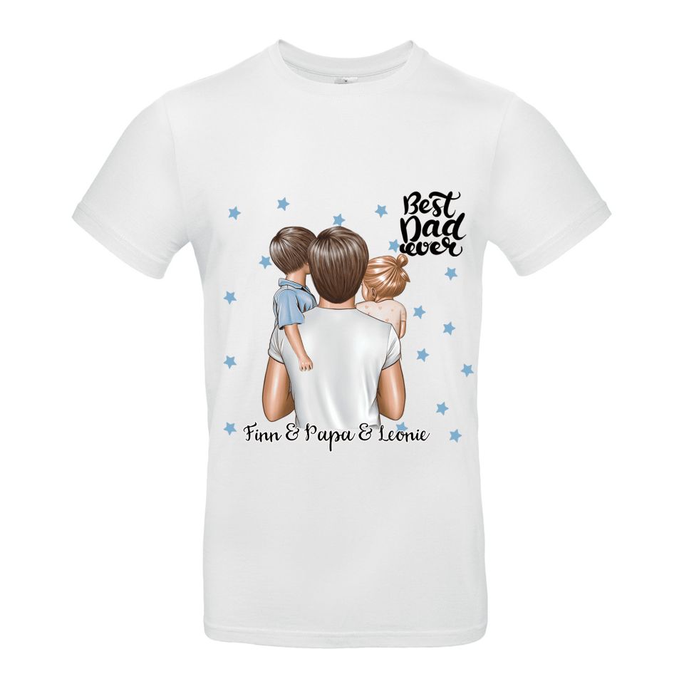 Vater & Kinder T-Shirt - Personalisiert - V01