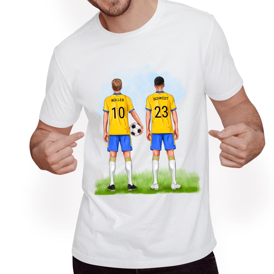 Fußball Freunde Shirt - Personalisiert - I01