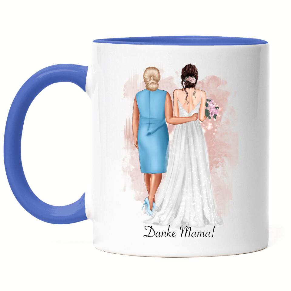 Mutter & Braut Tasse zur Hochzeit - H10