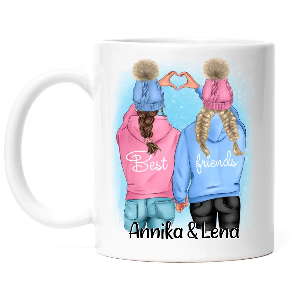 Beste Freundinnen Tasse Winter - F16