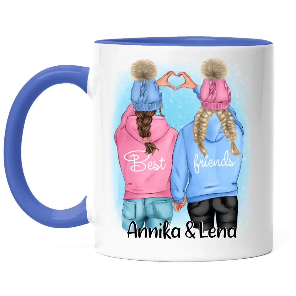 Beste Freundinnen Tasse Winter - F16