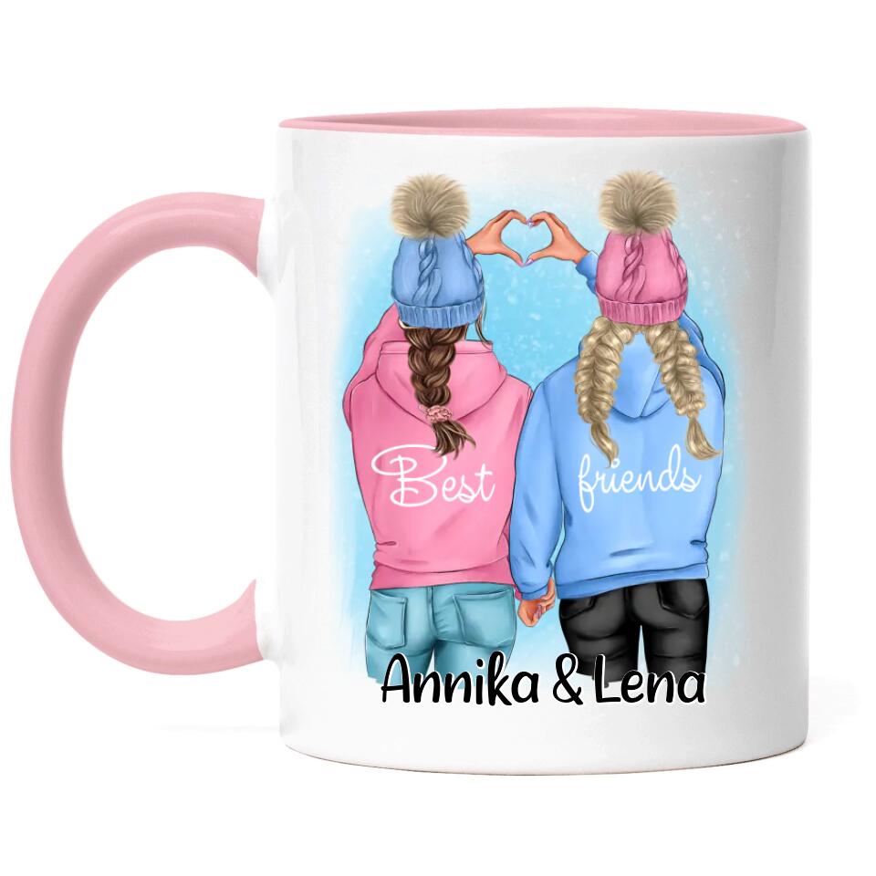 Beste Freundinnen Tasse Winter - F16