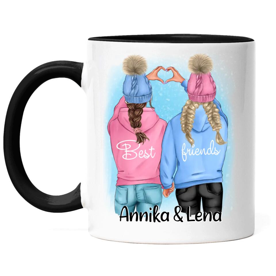 Beste Freundinnen Tasse Winter - F16