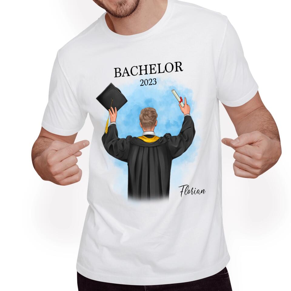 Abschluss T-Shirt - Personalisiert - A22