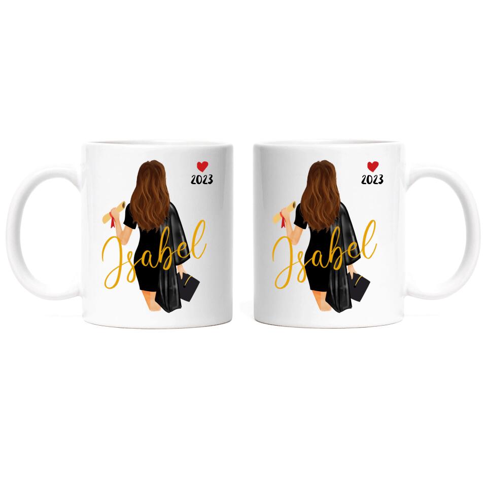 Abschluss Tasse Bachelor Master Damen - A14