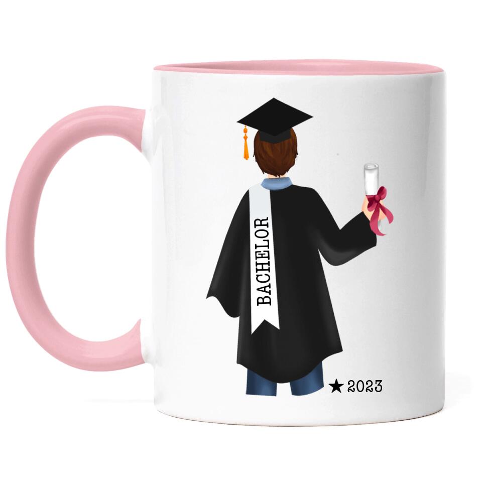 Abschluss Tasse Herren Bachelor Master - A19