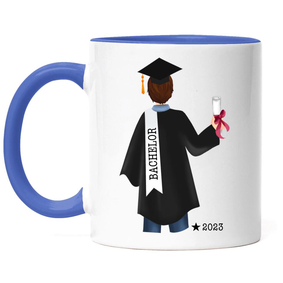 Abschluss Tasse Herren Bachelor Master - A19