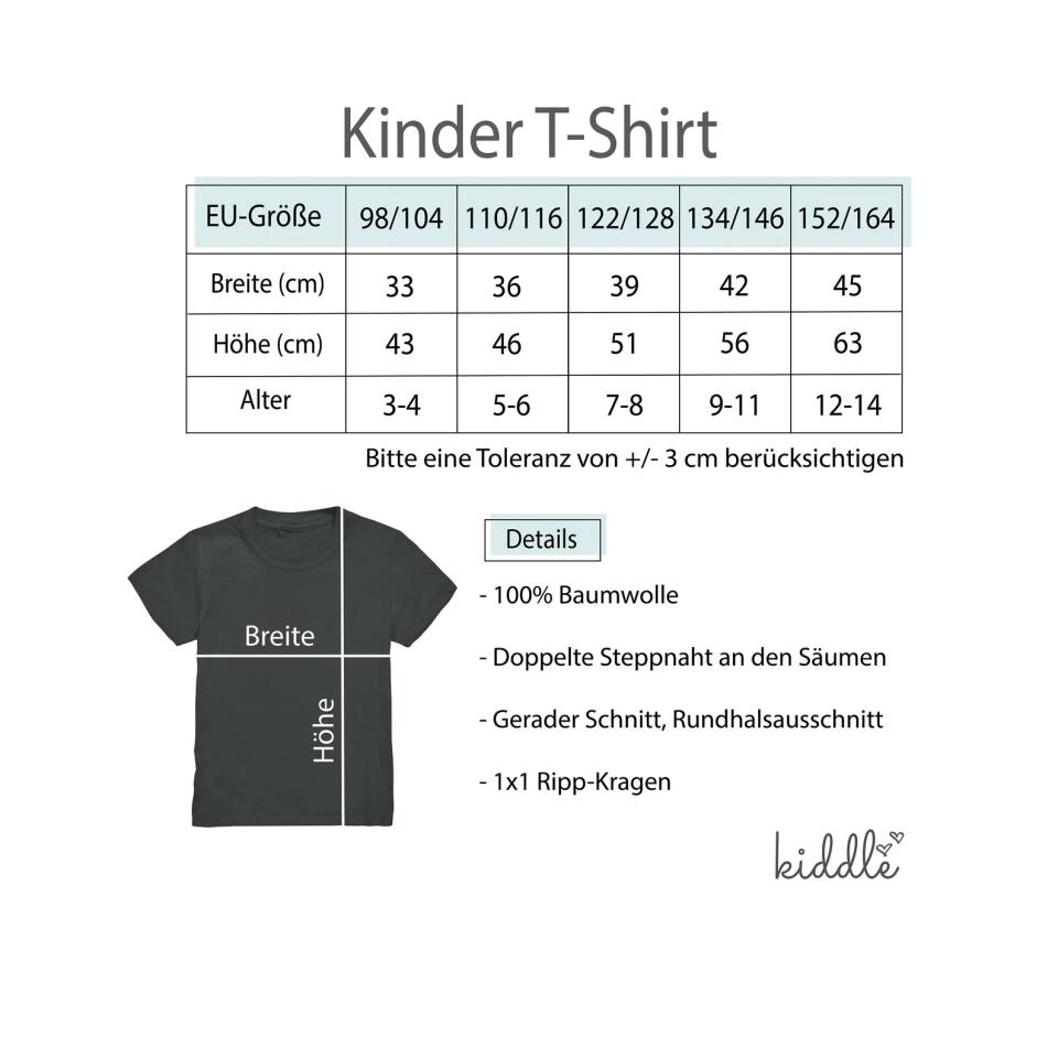 Schulkind T-Shirt Einschulung Jungs - Personalisiert - E44