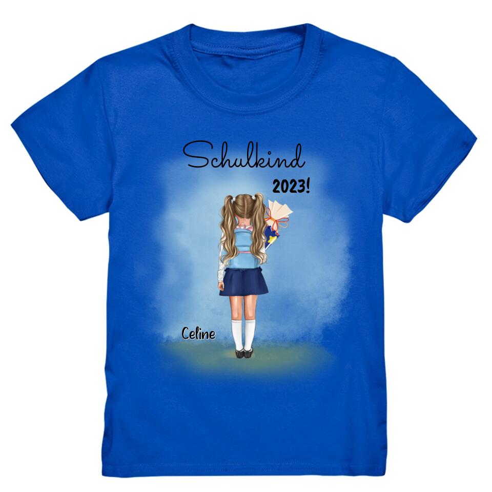 Schulkind T-Shirt Einschulung Mädchen - E44