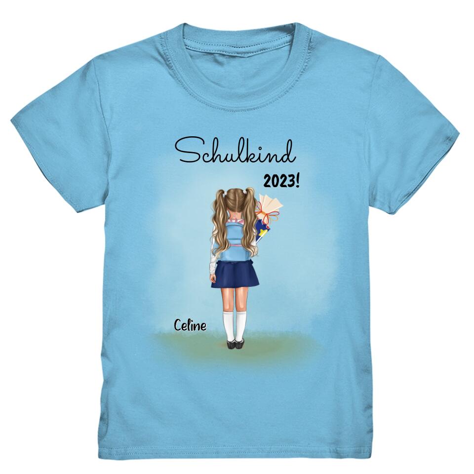 Schulkind T-Shirt Einschulung Mädchen - E44