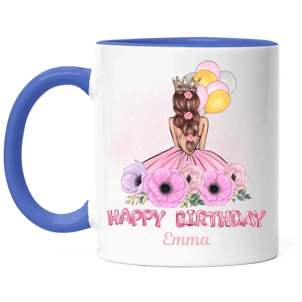 Geburtstag Tasse Mädchen Happy Birthday - K-151