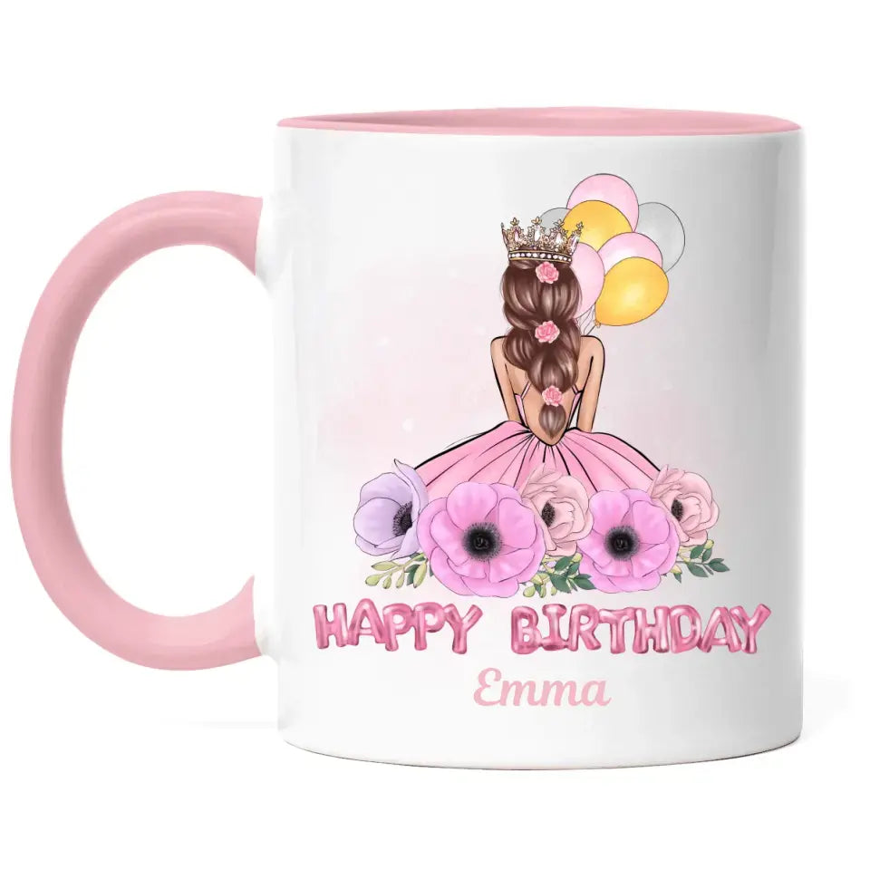 Geburtstag Tasse Mädchen Happy Birthday - K-151