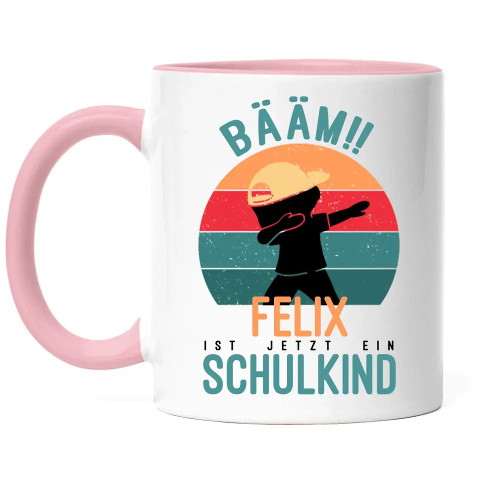 Einschulung Tasse Schulkind Bääm! - K-168