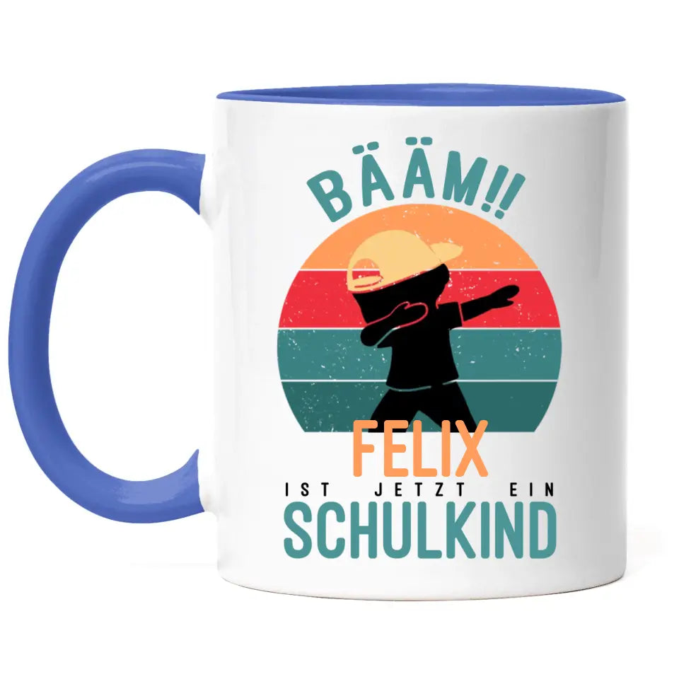 Einschulung Tasse Schulkind Bääm! - K-168