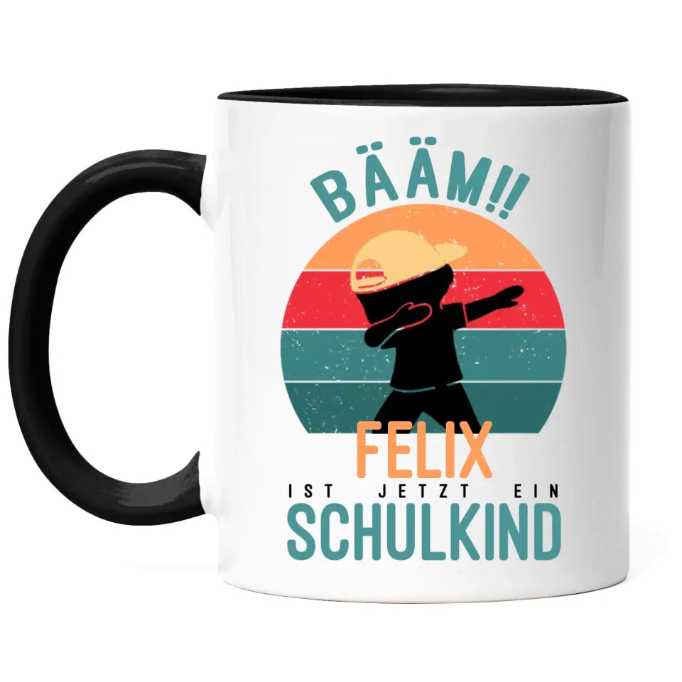 Einschulung Tasse Schulkind Bääm! - K-168