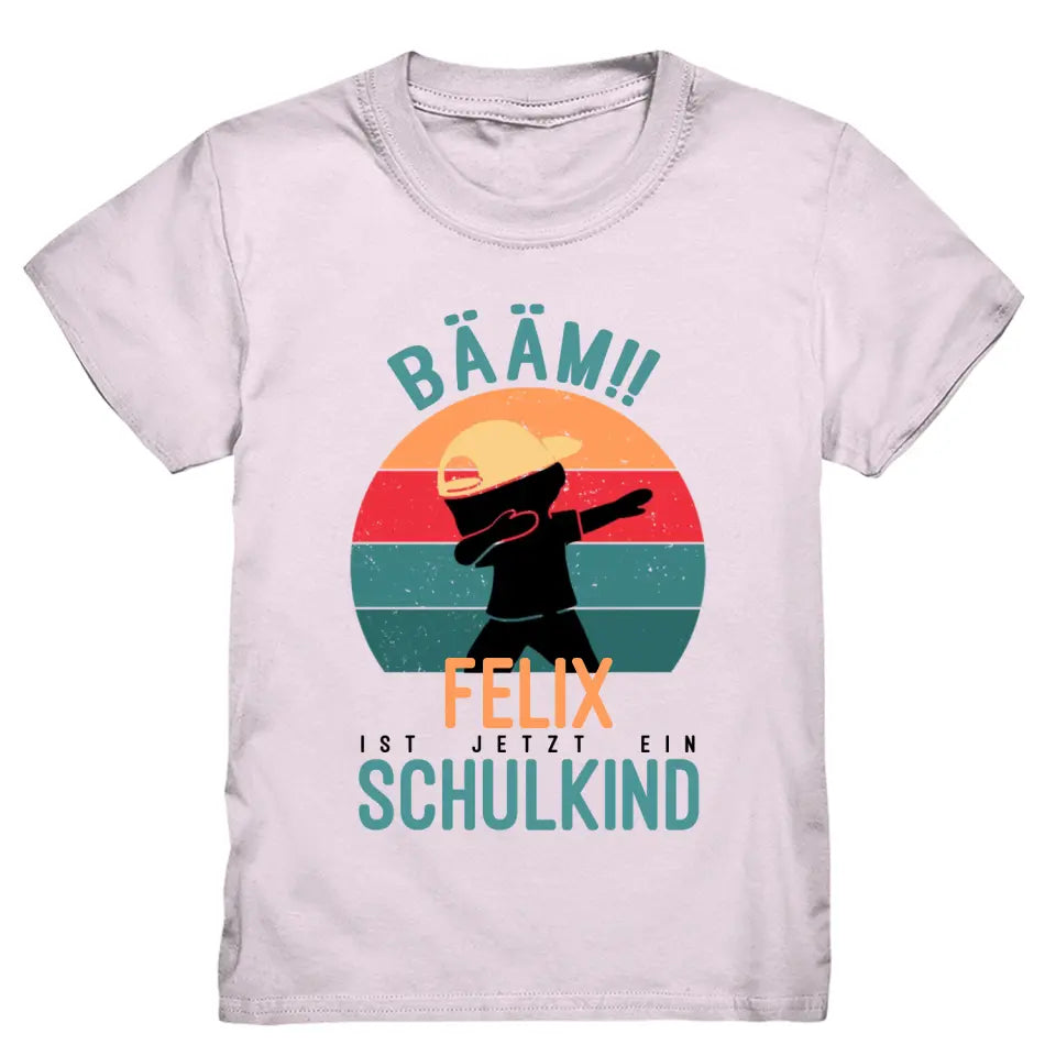 Einschulung T-Shirt Schulkind Bääm! - K-168