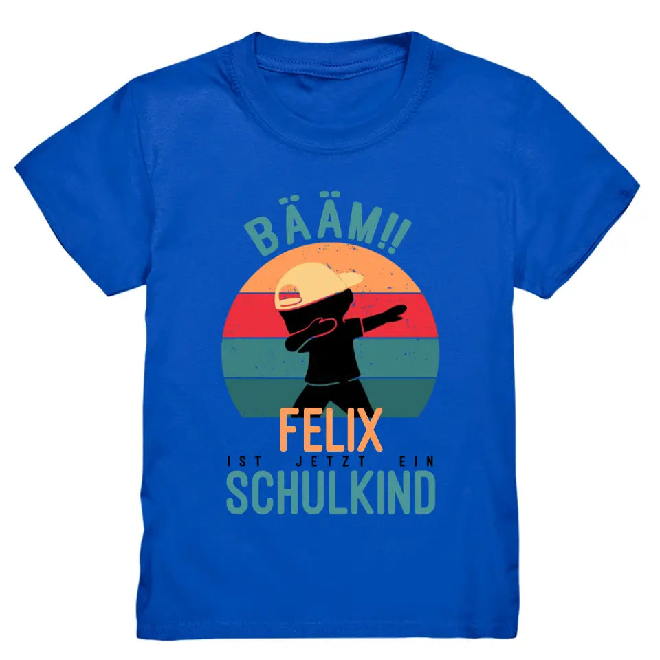 Einschulung T-Shirt Schulkind Bääm! - K-168