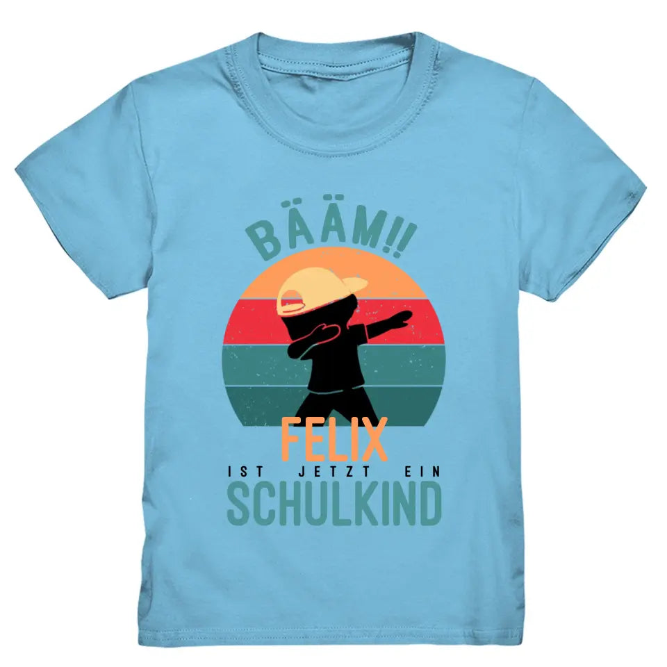 Einschulung T-Shirt Schulkind Bääm! - K-168