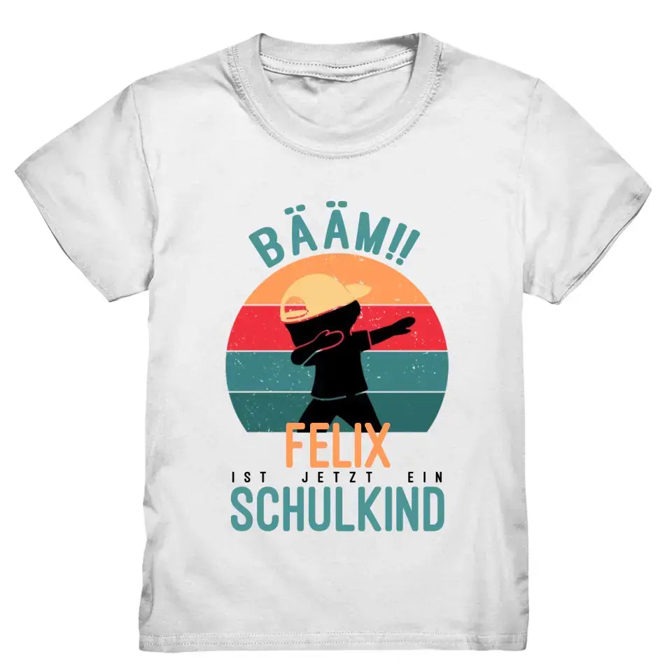 Einschulung T-Shirt Schulkind Bääm! - K-168