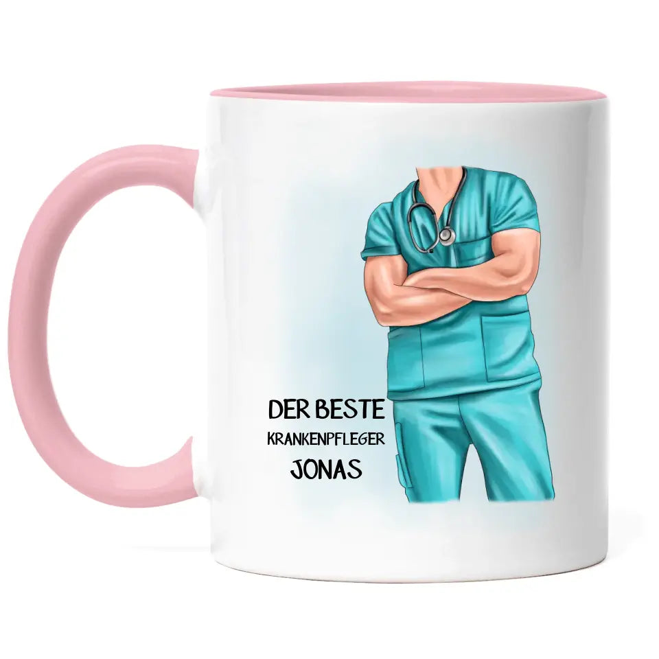 Krankenpfleger Tasse Pfleger Arzt MFA - K-170