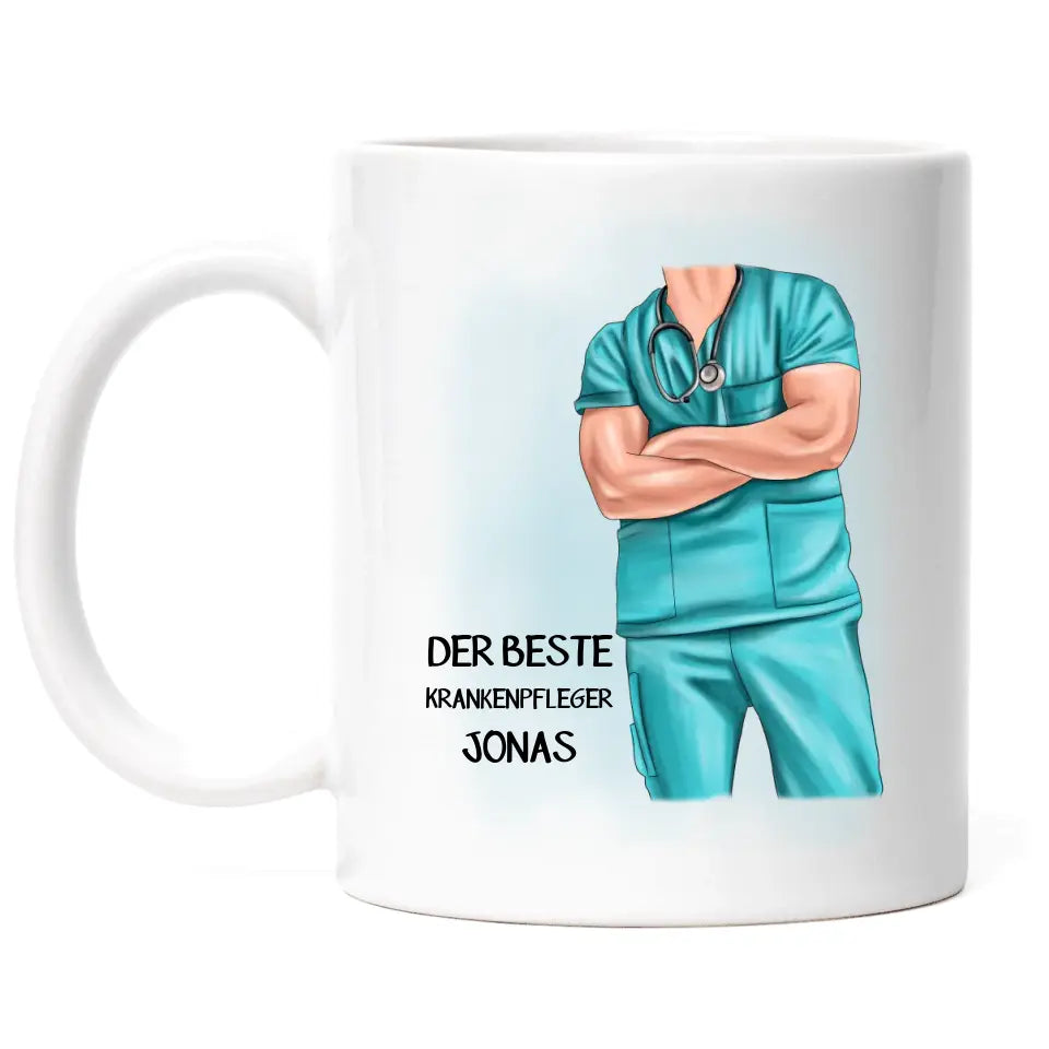 Krankenpfleger Tasse Pfleger Arzt MFA - K-170