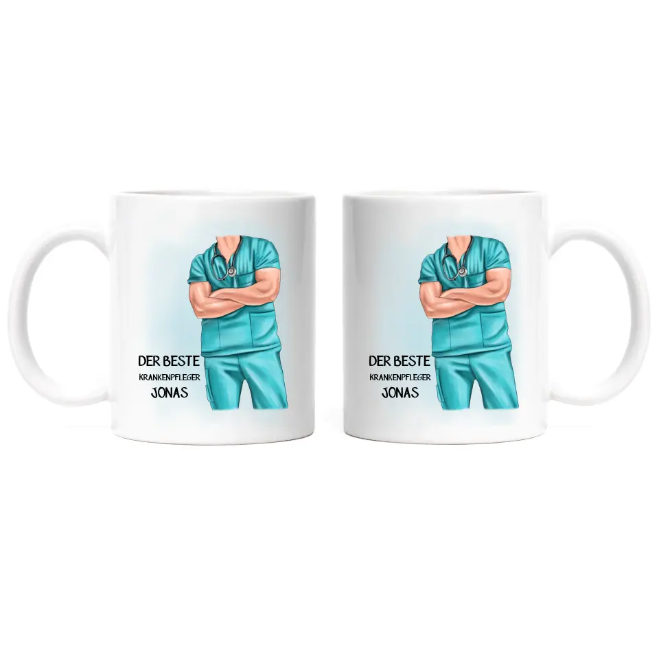 Krankenpfleger Tasse Pfleger Arzt MFA - K-170