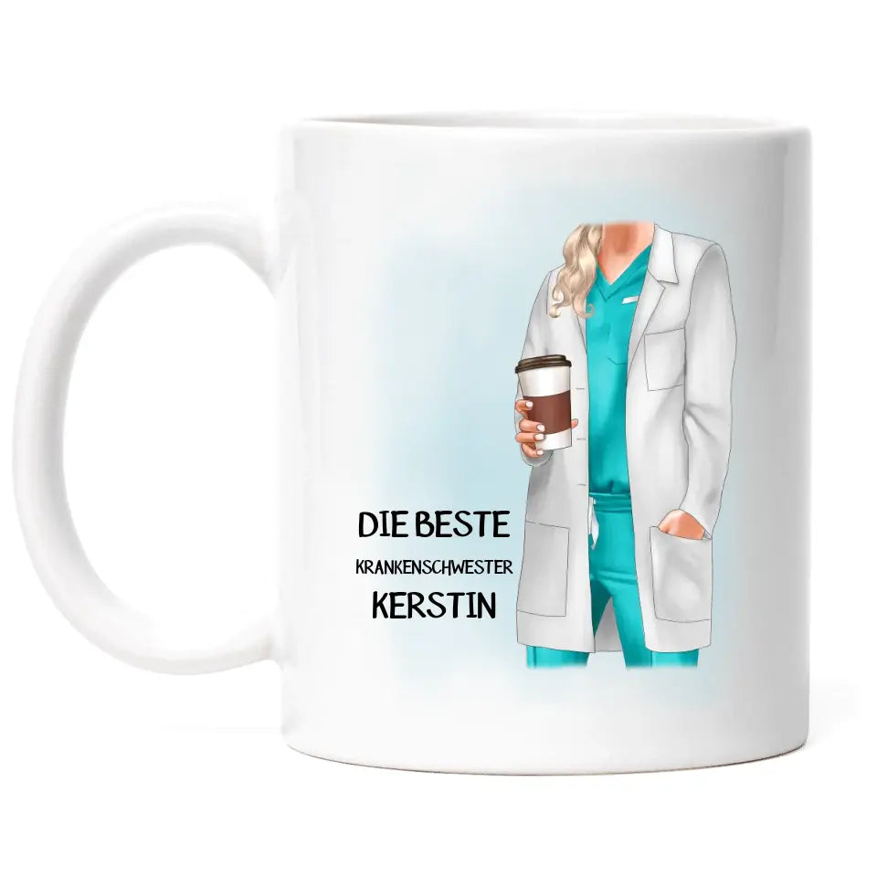 Krankenschwester Tasse Ärztin Pflegerin MFA - K-171