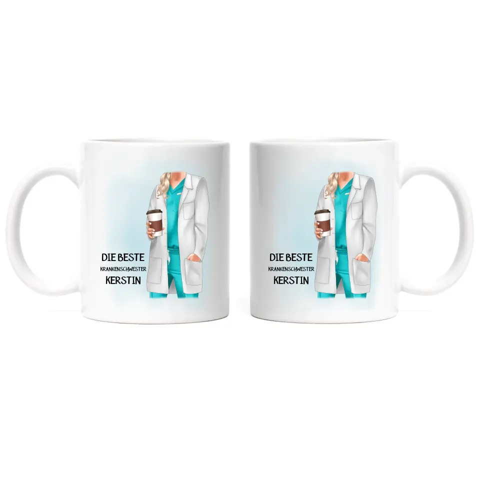 Krankenschwester Tasse Ärztin Pflegerin MFA - K-171