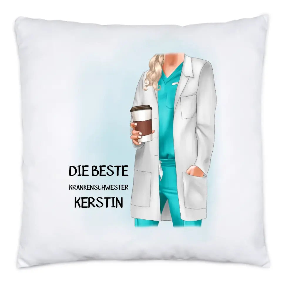 Krankenschwester Kissen Ärztin Pflegerin MFA - K-171