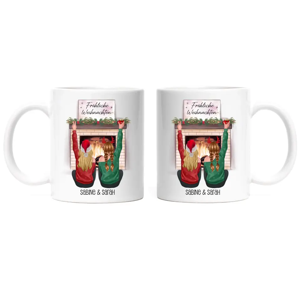 Beste Freundin Tasse Weihnachten - K-232