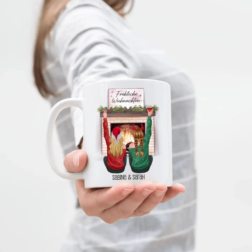 Beste Freundin Tasse Weihnachten - K-232