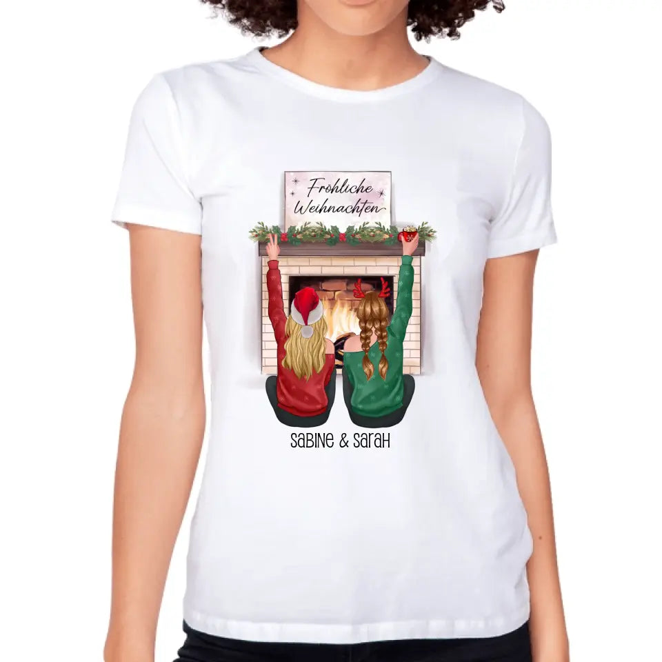 Beste Freundin T-Shirt Weihnachten - K-232